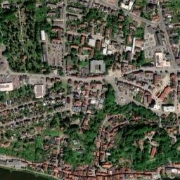 Lauenburg map(satellite map)