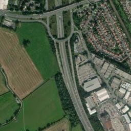 M53, Birkenhead, Merseyside CH49, UK High Resolution Satellite Map