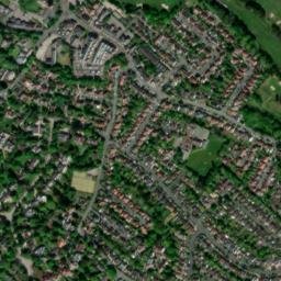 Wicker Lane, Hale Barns WA15, UK High Resolution Satellite Map