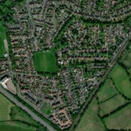 Wilmslow - Handforth Bypass, Cheadle Hulme SK8, UK High Resolution Satellite Map