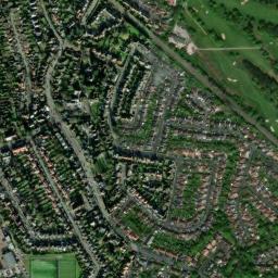 Satellite view of Bramhall Golf Club