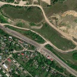 Kazachka map(satellite map)