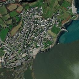 Moelfre map(satellite map)