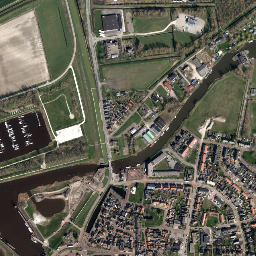 Zoutkamp map(satellite map)