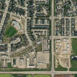 5401-5413 Soleil Boulevard, Beaumont, AB High Resolution Satellite Map