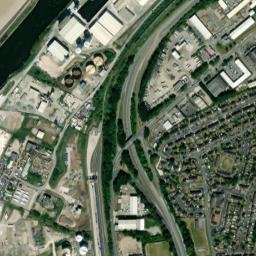 Borough of Halton map(satellite map)