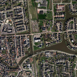Obergum map(satellite map)