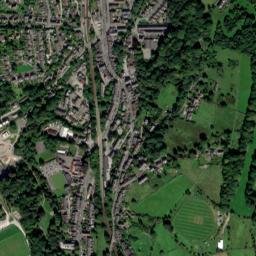 Whaley Bridge map(satellite map)