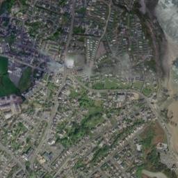 Benllech map(satellite map)