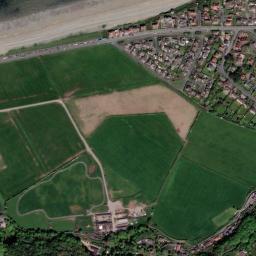 Satellite view of Rhos on Sea Golf Course