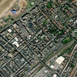 Rhyl map(satellite map)