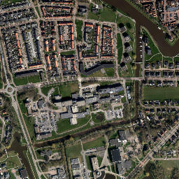 Dokkum map(satellite map)