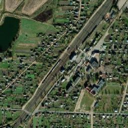 Haradzyeya map(satellite map)