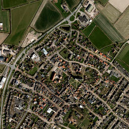 Hallum map(satellite map)