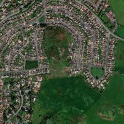 Deganwy map(satellite map)