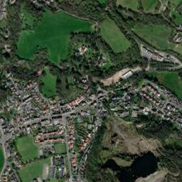 Dyserth map(satellite map)