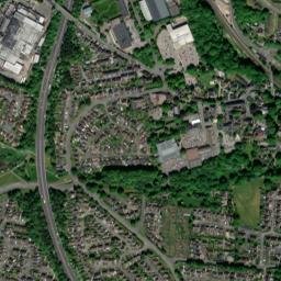 Dronfield map(satellite map)