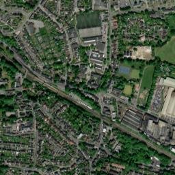 Callywhite Lane, Dronfield, Derbyshire S18 High Resolution Satellite Map