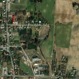 Płużnica map(satellite map)