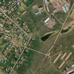 Akkol’ map(satellite map)