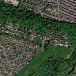 Satellite view of Old Colwyn Golf Club