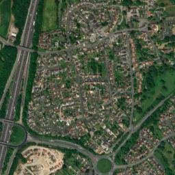 Barlborough map(satellite map)