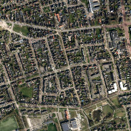 Damwâld map(satellite map)