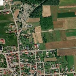 Jedwabne map(satellite map)
