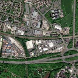 Ffordd Maelgwyn, Llandudno Junction, Conwy High Resolution Satellite Map