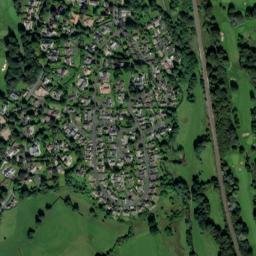 Prestbury map(satellite map)
