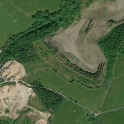 Moisty Lane, Peak District National Park High Resolution Satellite Map