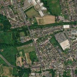 Clowne map(satellite map)