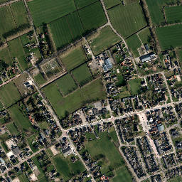 Broeksterwâld map(satellite map)