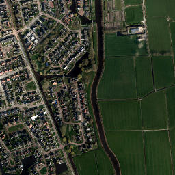 Kollum map(satellite map)