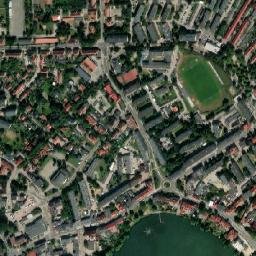 Wałcz map(satellite map)