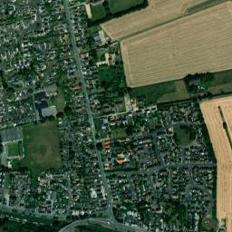 25 Bridge Street, Saxilby, Lincoln, Lincolnshire High Resolution Satellite Map