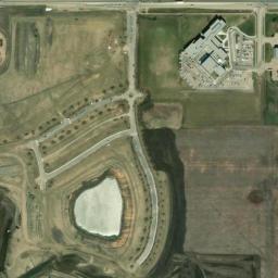 Satellite view of Leduc Golf & Country Club
