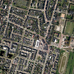 De Westereen map(satellite map)