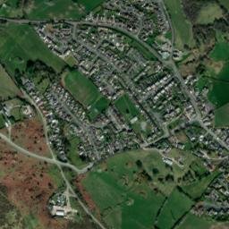 8 Maes Gwelfor, Pentre Halkyn, Holywell, Flintshire High Resolution Satellite Map