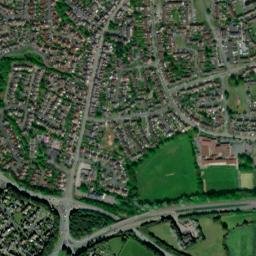 Kingsmead, Northwich, Cheshire West and Chester High Resolution Satellite Map