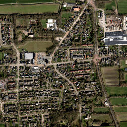 Gytsjerk map(satellite map)
