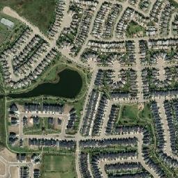 164-174 Southfork Drive, Leduc, AB T9E 0P3 High Resolution Satellite Map