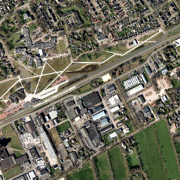 Feanwâlden map(satellite map)