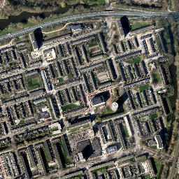 Selwerd map(satellite map)
