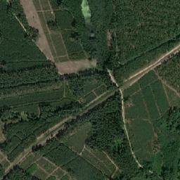 Powiat wałecki map(satellite map)