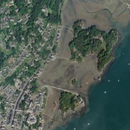 Satellite view of St Deniol Golf Club