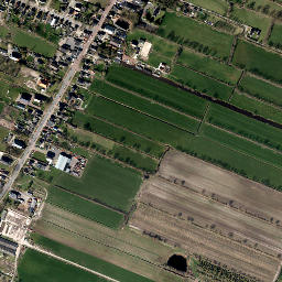 Twijzel map(satellite map)