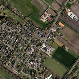 Slochteren map(satellite map)