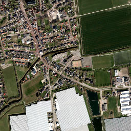 Sexbierum map(satellite map)