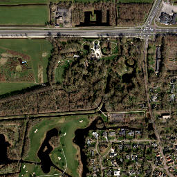 Tytsjerk map(satellite map)